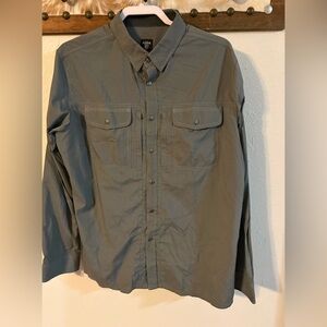 Kuhl Men's Button Down Shirt - Grayish